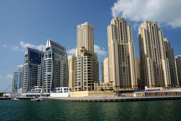 Dubai Marina, Emirados Árabes Unidos — Fotografia de Stock