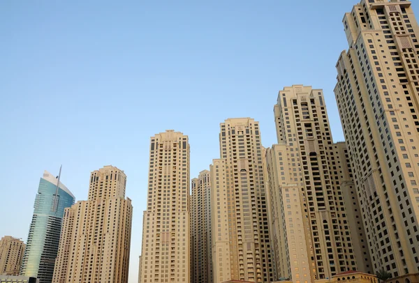 Highrise byggnaderna i dubai, Förenade Arabemiraten — Stockfoto