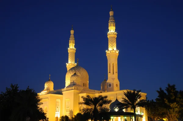 Jumeirah-mecset, Dubai, Egyesült arab Emírségek — Stock Fotó