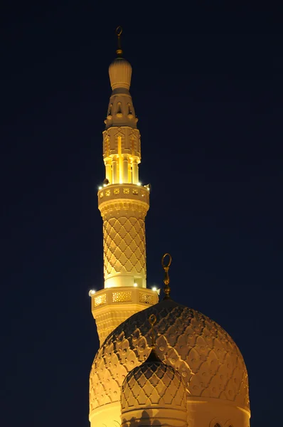 Mesquita Jumeirah em Dubai, Emirados Árabes Unidos — Fotografia de Stock