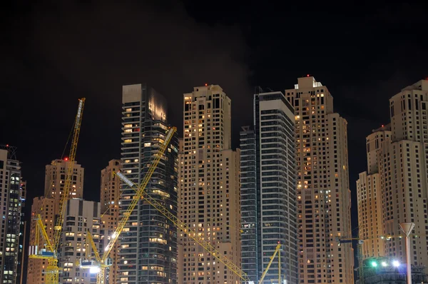 Site de construction à Dubaï, Émirats arabes unis — Photo
