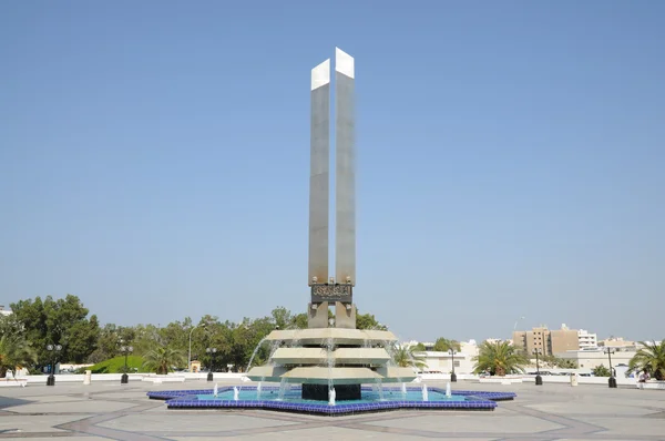 Obelisco em Dubai, Emirados Árabes Unidos — Fotografia de Stock