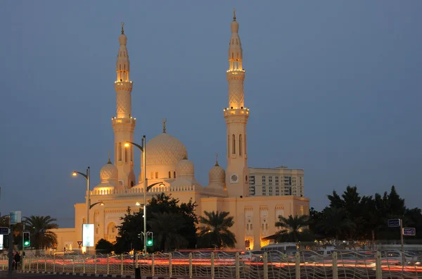 Jumeirah-mecset, Dubai, Egyesült arab Emírségek — Stock Fotó