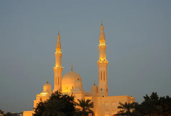 Jumeirah Moskee in dubai, Verenigde Arabische Emiraten — Stockfoto