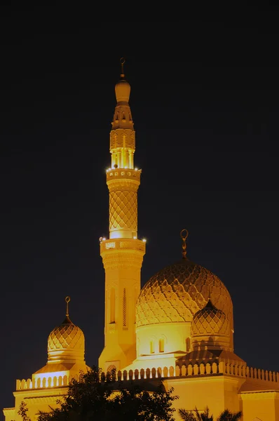 Mesquita Jumeirah em Dubai, Emirados Árabes Unidos — Fotografia de Stock