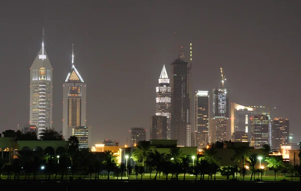 Miejski krajobraz Dubaju, zjednoczone emiraty arabskie — Zdjęcie stockowe