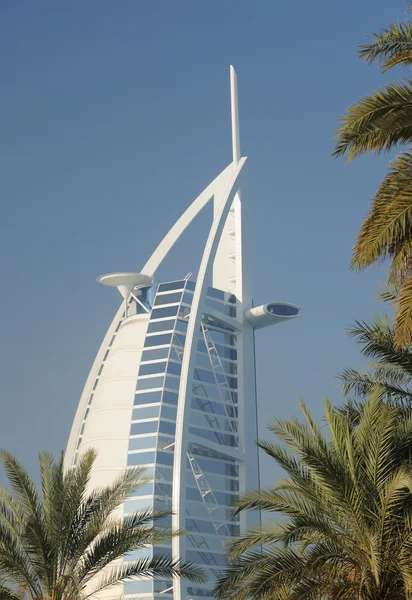 โรงแรม Burj Al Arab ในดูไบ — ภาพถ่ายสต็อก
