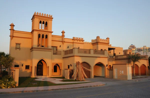 住宅在迪拜，阿拉伯联合酋长国 — 图库照片