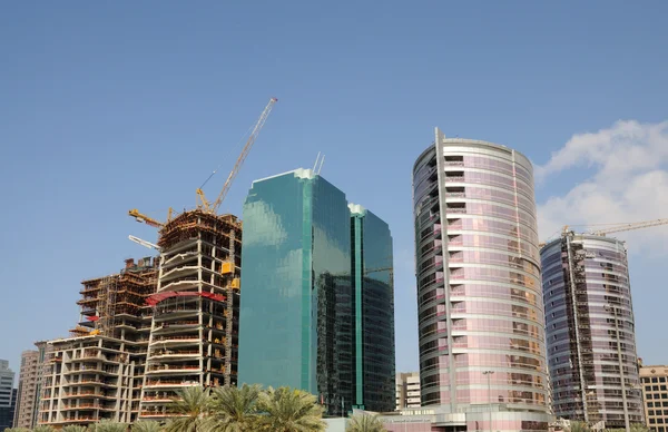 Highrise buildings in Dubai, United Arab Emirates — Stockfoto