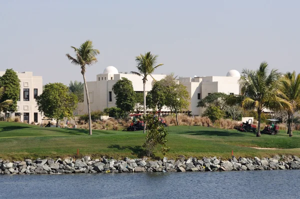 Golfplatz am Dubai Creek — Stockfoto
