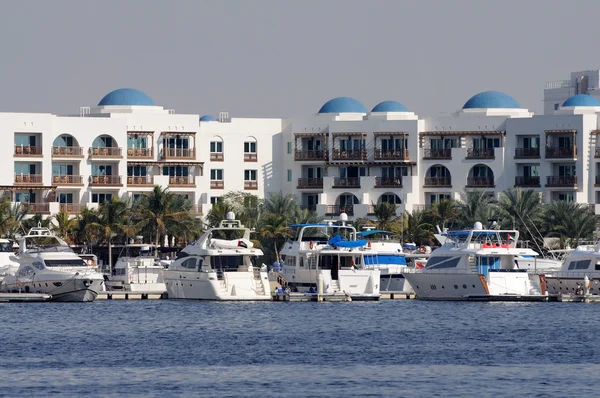 Yachts à Dubai Creek, Émirats arabes unis — Photo
