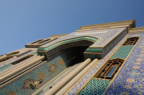 Meczet w dzielnicy bur dubai, Zjednoczone Emiraty Arabskie — Zdjęcie stockowe