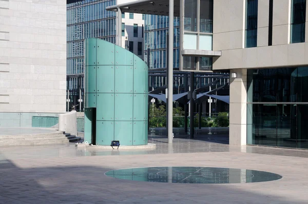 杜拜的现代建筑，联合阿拉伯酋长国 — 图库照片