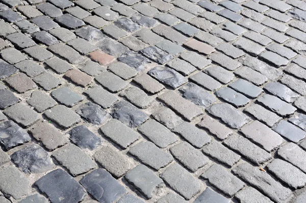 Cobblestone pavement in Heidelberg, Germany — Stok fotoğraf