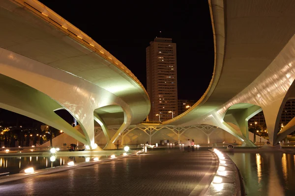 Stadt der Künste und Wissenschaften in Valencia, Spanien. — Stockfoto