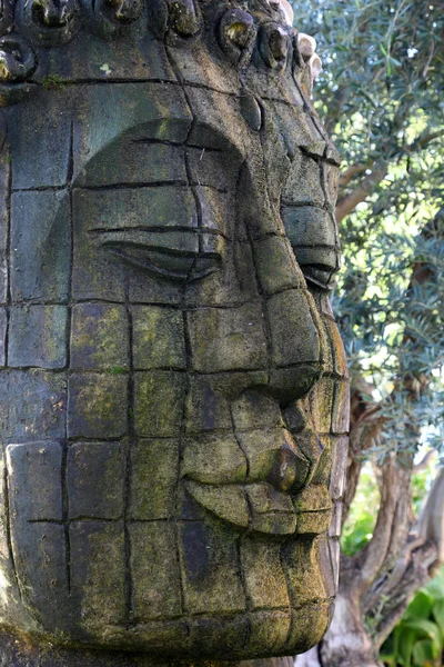 Estatua de retrato de Buda al aire libre — Foto de Stock