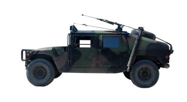 US Military Vehicle Hummer H1 clipart