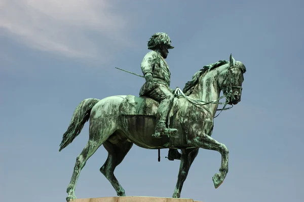 Statue of the Austrian Imperator in Vienna — Stock Photo, Image