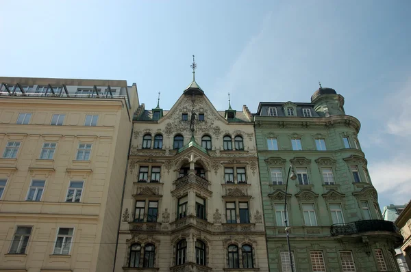 Історичні будівлі на Neuer Markt у Відні, Австрія — стокове фото