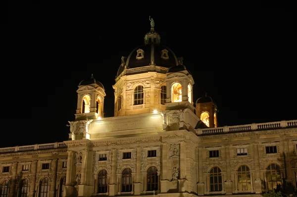 stock image Museum in Vienna at Night