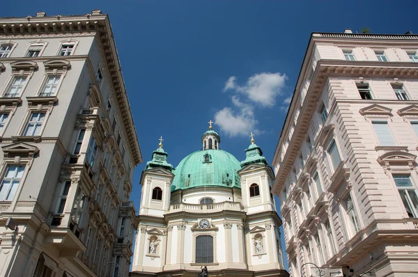 Kościół Świętego Piotra w Wiedniu, austria — Zdjęcie stockowe