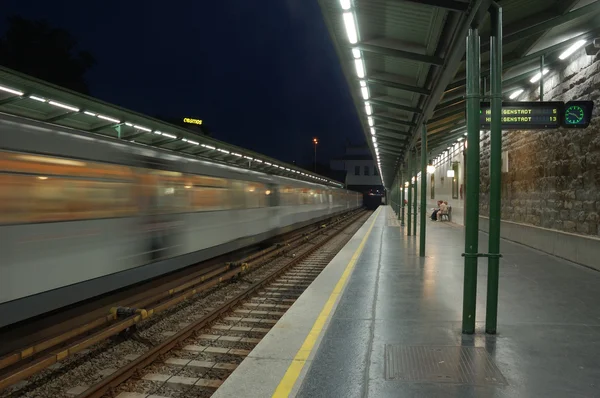 Estação Ferroviária em Viena, Áustria — Fotografia de Stock