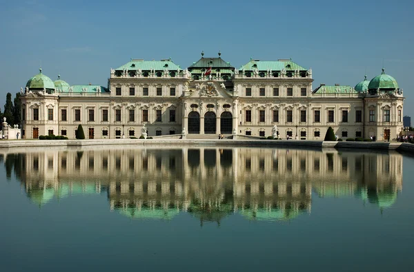 奥地利维也纳Belvedere宫 — 图库照片