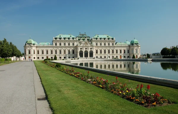 Schloss Belvedere in Wien, Österreich — Stockfoto