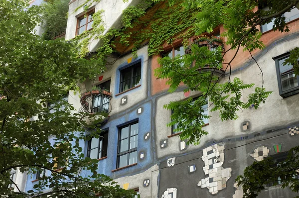 The Hundertwasser House στη Βιέννη, Αυστρία — Φωτογραφία Αρχείου