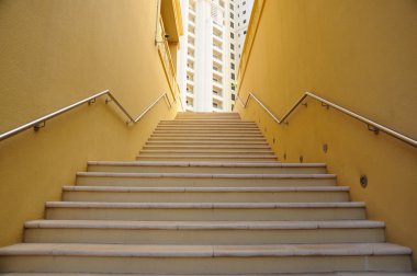 Stairway in Dubai clipart