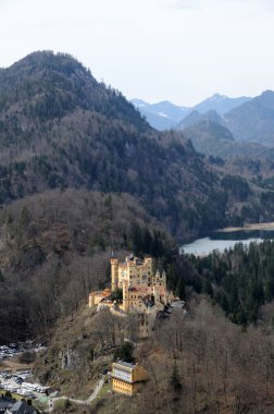 Historic Castle Hohenschwangau, Germany clipart