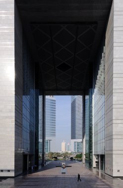 The Dubai International Financial Centre clipart