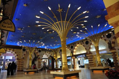 Gold Souk in Dubai Mall clipart