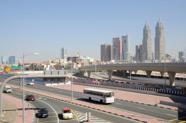 Al Sufouh Road in Dubai clipart