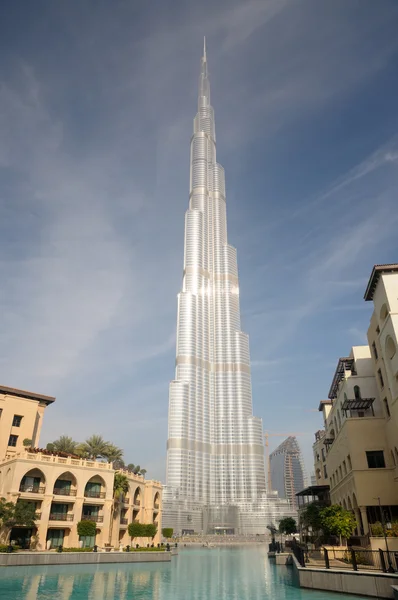 El rascacielos más alto del mundo - Burj Dubai (Burj Khalifa), Dubai United A —  Fotos de Stock