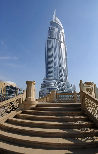 Adresa hotelu v Dubaji, Spojené arabské emiráty — Stock fotografie