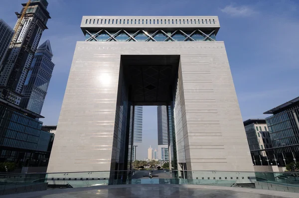 Financiële centrum van Dubai, Verenigde Arabische Emiraten — Stockfoto