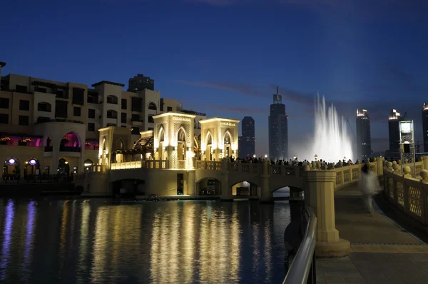 Downtown burj khalifa, dubai, Egyesült arab Emírségek — Stock Fotó