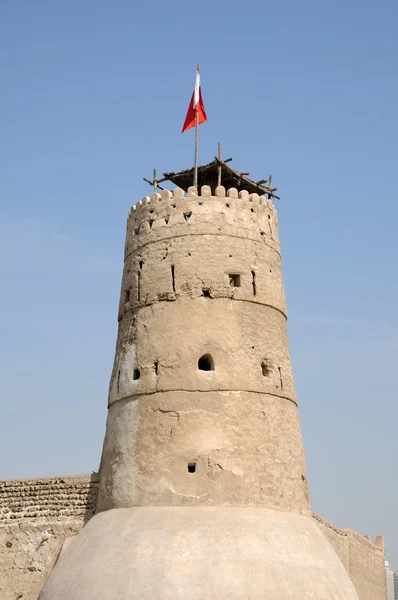 Gammal arabisk fästning i dubai museum, Förenade Arabemiraten — Stockfoto