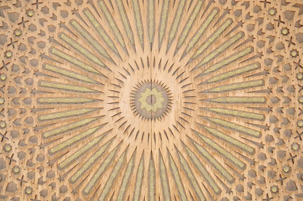 Orientální dekorace v abu dhabi, Spojené arabské emiráty — Stock fotografie