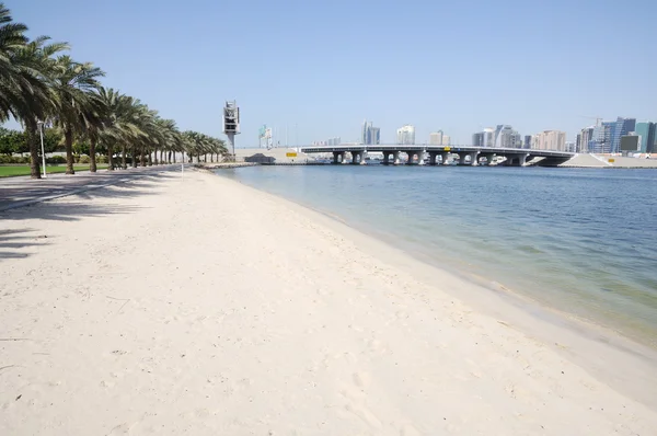 Plaża w Dubaju — Zdjęcie stockowe