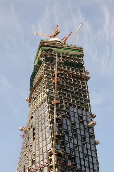 现代高层建筑施工 — 图库照片