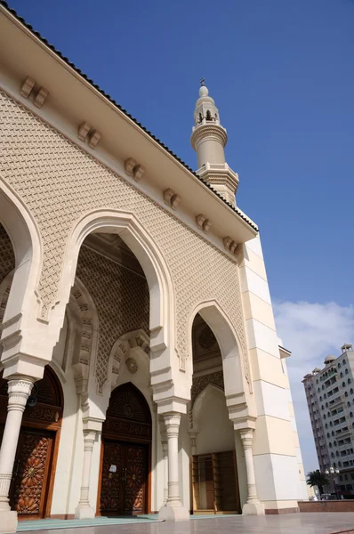 Detalj av en moské i staden sharjah — Stockfoto