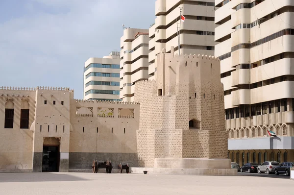 Al His Sharjah Fort, Sharjah Citya — Fotografia de Stock