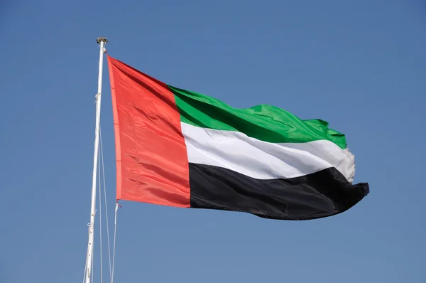 Bandeira dos emirados árabes unidos — Fotografia de Stock