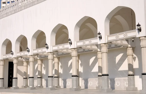 Detalhe de uma mesquita em Abu Dhabi — Fotografia de Stock