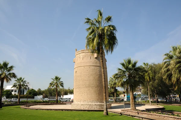 Αρχαίο πύργο στο Ντουμπάι — Φωτογραφία Αρχείου