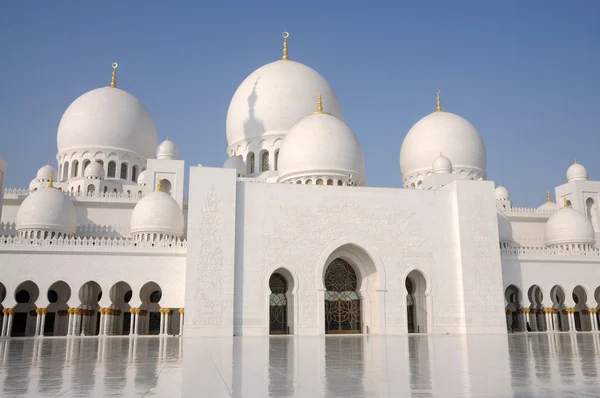 Sjeik Zayed moskee in Abu Dhabi — Stockfoto
