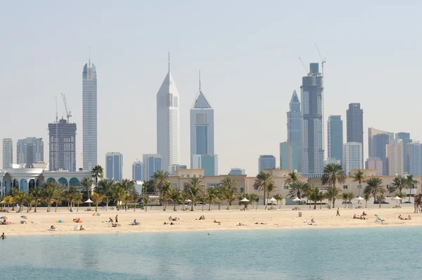 Panoramę miasta Dubaj — Zdjęcie stockowe