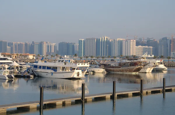 Marina in Abu Dhabi — Stock Photo, Image